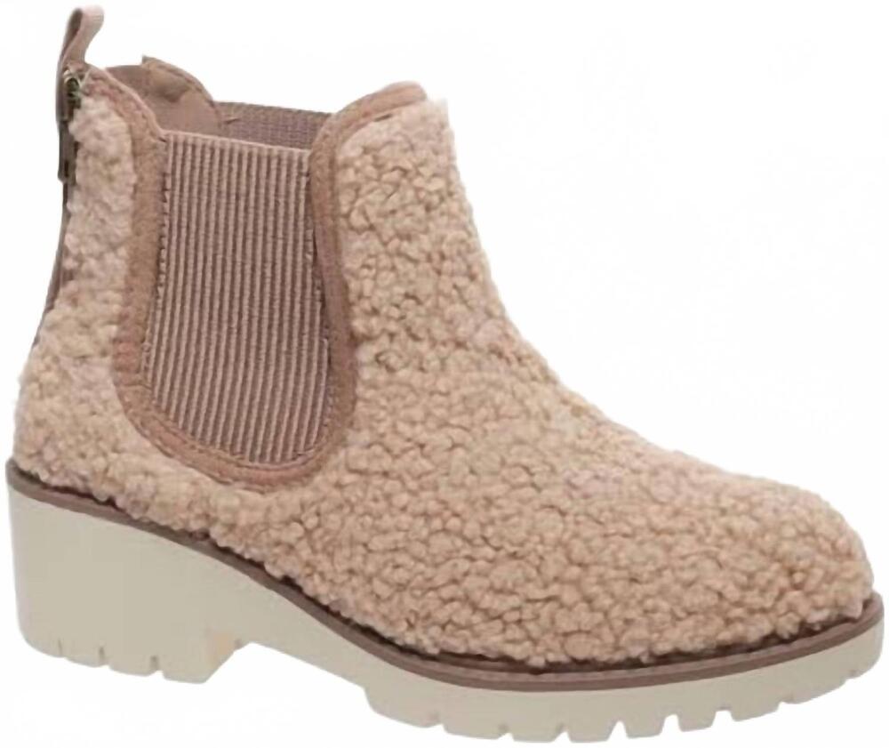 NEW PIERRE DUMAS women's danielle-8 bootie in taupe